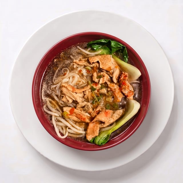 Roasted Duck Noodle Soup.