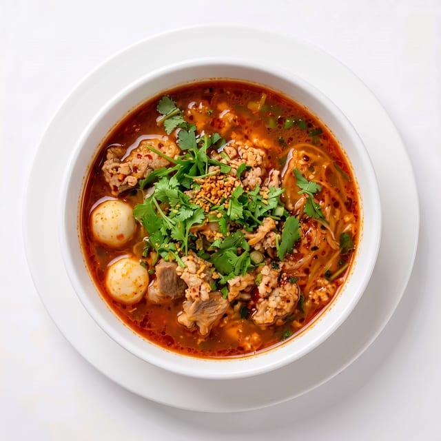 Tom Yum Noodle Soup.